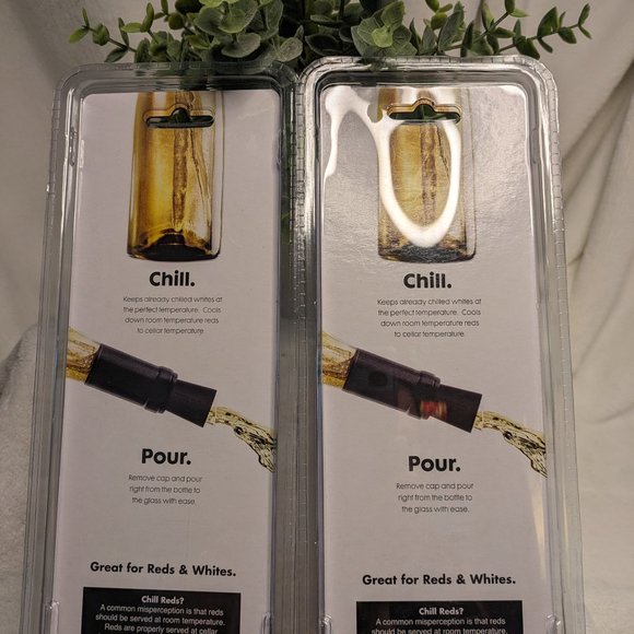 🌸 BUNDLE Reduce Insulated Wine/Lowball Tumblers + Corkcicle Wine Bottle Chiller - Picture 9 of 13